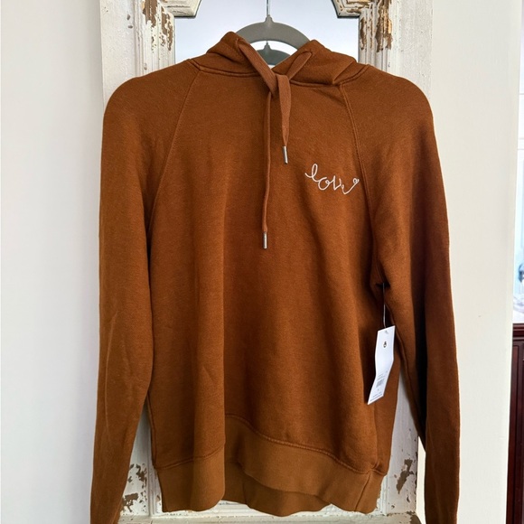 NWT Spiritual Gangster Love Brown Hoodie Size Small - Picture 4 of 7